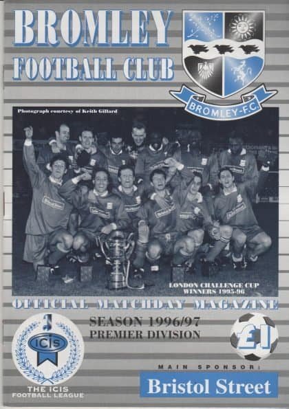 Bromley v Enfield 16-Nov-1996