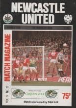 Newcastle United v Everton 22-Mar-1989