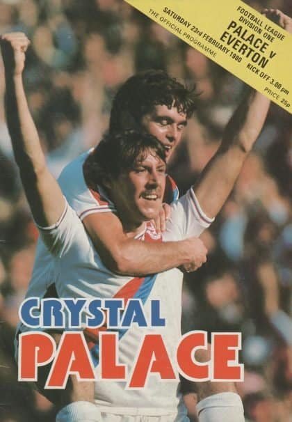 Crystal Palace v Everton 23-Feb-1980