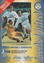 Leeds United v Everton   30-Apr-1994