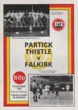Partick Thistle v Falkirk 07-Oct-1989
