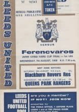 Leeds United v Ferencvaros 07-Aug-1968