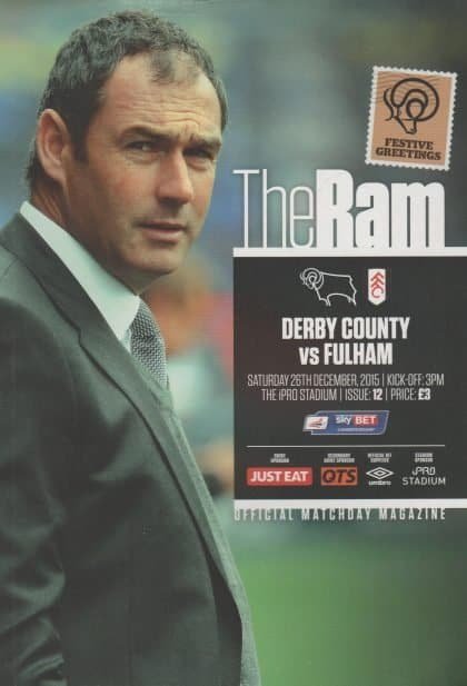 Derby County v Fulham 26-Dec-2015