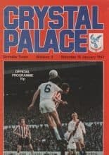 Crystal Palace v Grimsby Town 15-Jan-1977