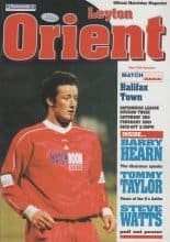 Leyton Orient v Halifax Town 03-Feb-2001