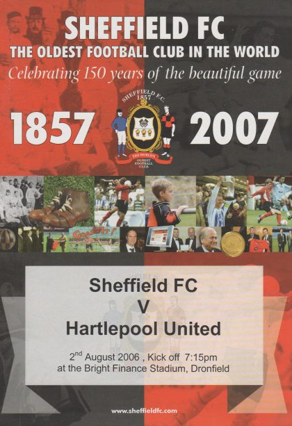 Sheffield v Hartlepool United 02-Aug-2006