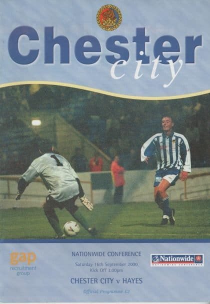 Chester City v Hayes 16-Sep-2000