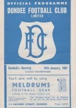 Dundee v Heart of Midlothian 14-Jan-1967