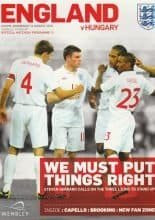 England v Hungary 11-Aug-2010