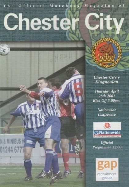 Chester City v Kingstonian 26-Apr-2001