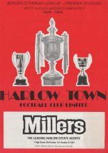 Harlow Town v Leicester City 08-Jan-1980