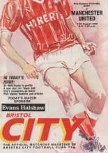 Bristol City v Manchester United 11-Aug-1989