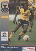 Oxford United v Middlesbrough 01-Jan-1994