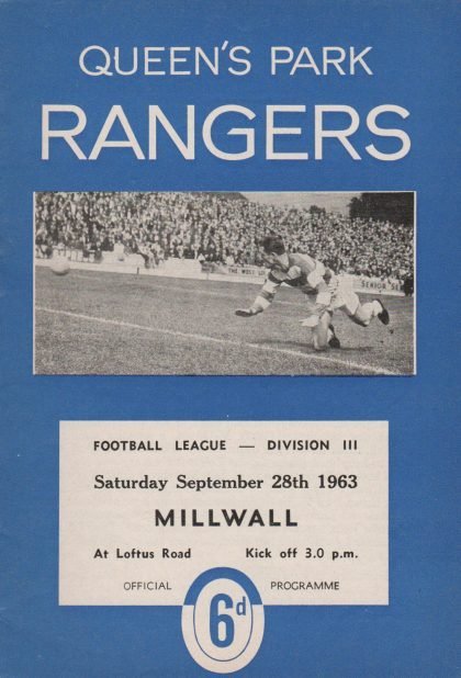 Queens Park Rangers v Millwall  28-Sep-1963