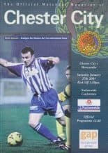 Chester City v Morecambe 27-Jan-2001