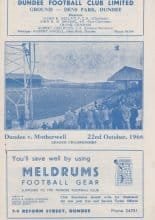 Dundee v Motherwell 22-Oct-1966