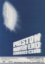 Preston North End v Newport County 01-Jan-1985
