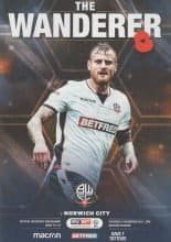 Bolton Wanderers v Norwich City 04-Nov-2017