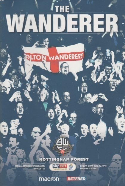 Bolton Wanderers v Nottingham Forest  06-May-2018