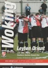 Woking v Leyton Orient  28-Sep-2004