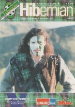 Hibernian v Partick Thistle  08-Nov-1995