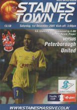 Staines Town v Peterborough United 01-Dec-2007