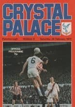 Crystal Palace v Peterborough United 26-Feb-1977