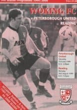 Woking v Peterborough United 31-Jul-1999
