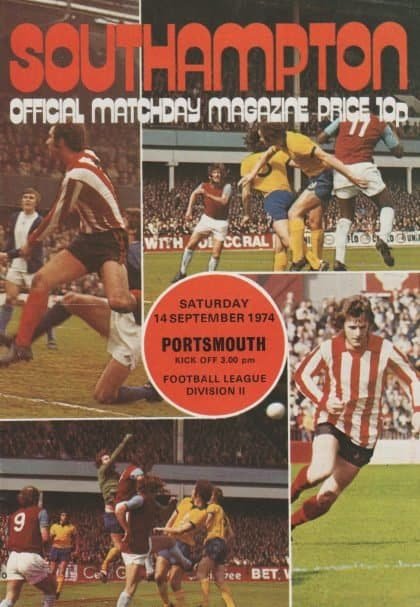 Southampton v Portsmouth 14-Sep-1974