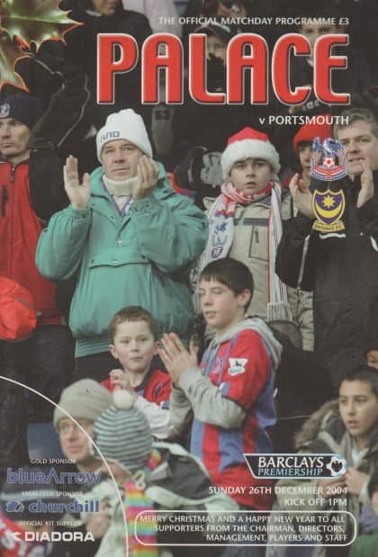 Crystal Palace v Portsmouth 26-Dec-2004