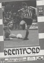 Brentford v Portsmouth 30-Jul-1991