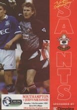 Southampton v Queens Park Rangers 11-Dec-1993