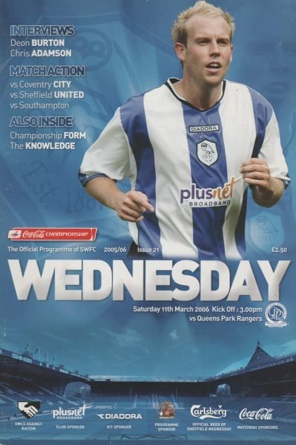 Sheffield Wednesday v Queens Park Rangers 11-Mar-2006