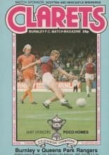 Burnley v Queens Park Rangers 12-Feb-1983