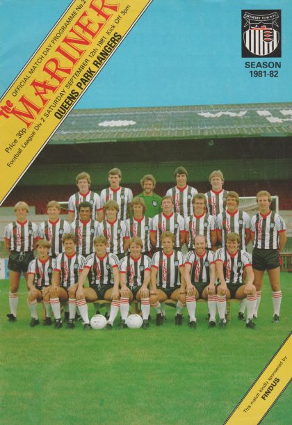 Grimsby Town v Queens Park Rangers  12-Sep-1981