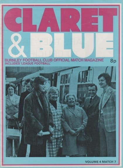 Burnley v Queens Park Rangers 13-Oct-1973