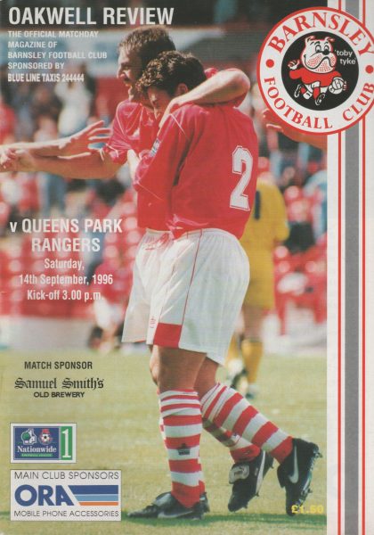 Barnsley v Queens Park Rangers 14-Sep-1996