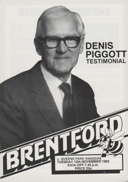 Brentford v Queens Park Rangers 15-Nov-1983