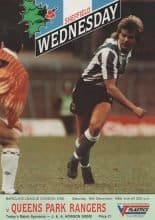 Sheffield Wednesday v Queens Park Rangers 16-Dec-1989