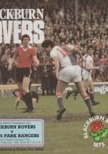 Blackburn Rovers v Queens Park Rangers  16-Feb-1982
