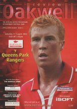 Barnsley v Queens Park Rangers 17-Aug-2002