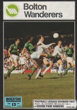 Bolton Wanderers v Queens Park Rangers 19-Dec-1980
