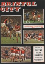 Bristol City v Queens Park Rangers 19-Mar-1977