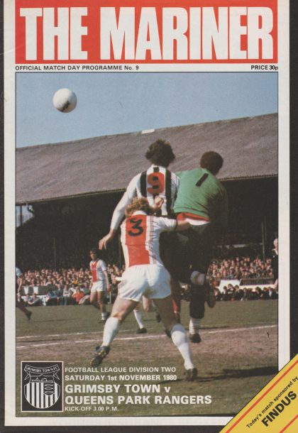 Grimsby Town v Queens Park Rangers  01-Nov-1980
