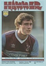 West Ham United v Queens Park Rangers  01-Jan-1985