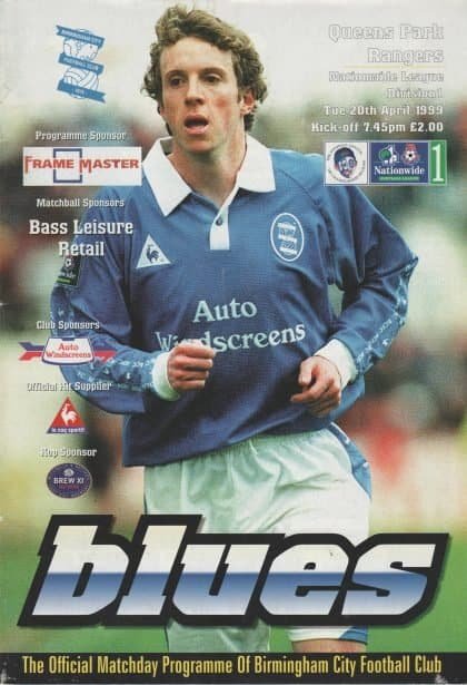 Birmingham City v Queens Park Rangers 20-Apr-1999