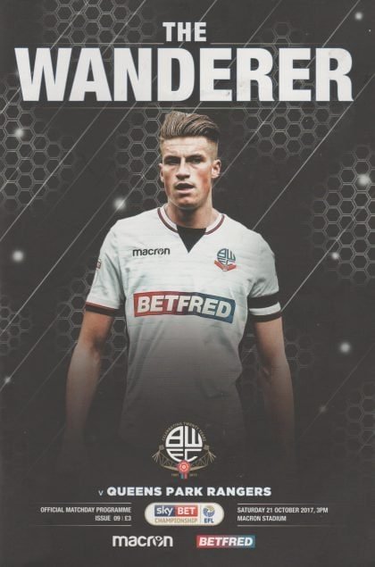 Bolton Wanderers v Queens Park Rangers 21-Oct-2017