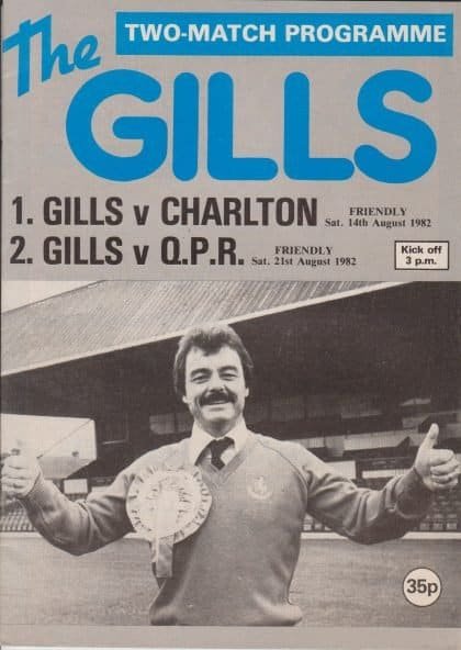 Gillingham v Queens Park Rangers 21-8-1982