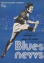 Birmingham City v Queens Park Rangers 22-Mar-1975