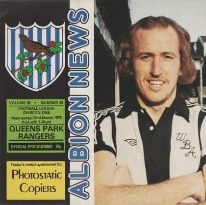 West Bromwich Albion v Queens Park Rangers 22-Mar-1978